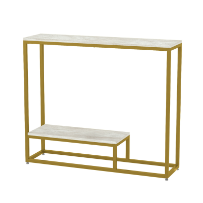Suhani Cream and Gold Console Table