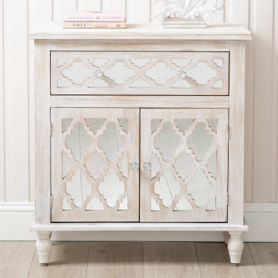 Hampton Beach 1 Drawer and 2 Door Cabinet