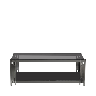Prague Black Mirrored Coffee Table