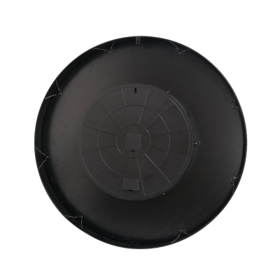 80cm Black and Gold Gear Mirror Wall Clock