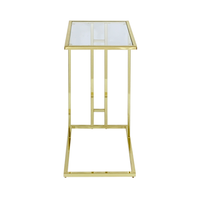 Harry Gold Metal Sofa Table