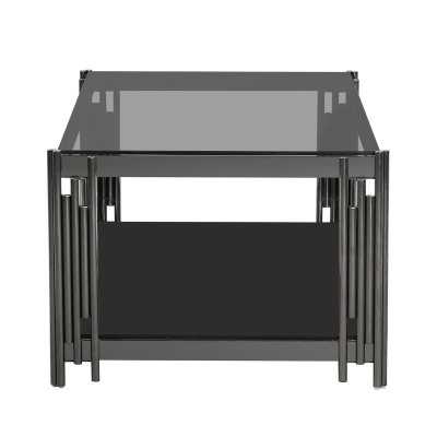 Prague Black Mirrored Coffee Table