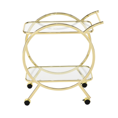 Harry Gold Metal Drink Trolley