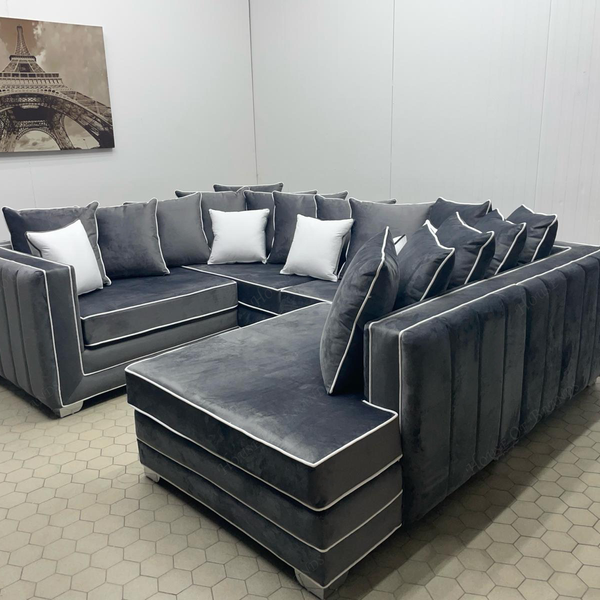 Beverly U Shape Single Arm Sofa