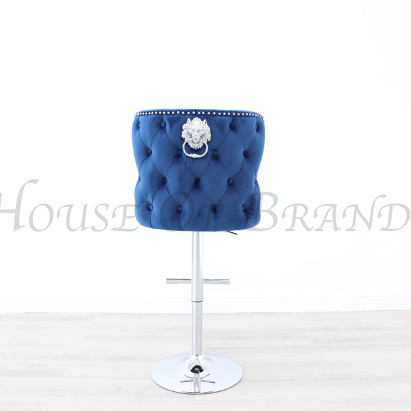 Blue Valentino Barstool
