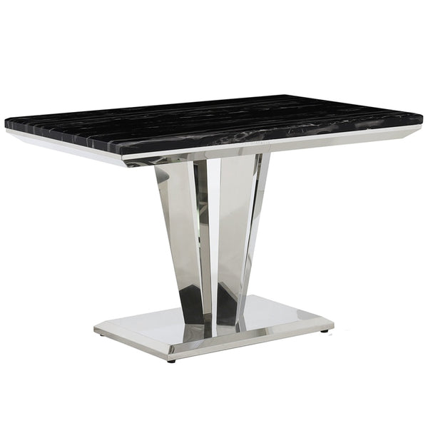 Busetto 120cm Marble Rectangle Marble Dining Table