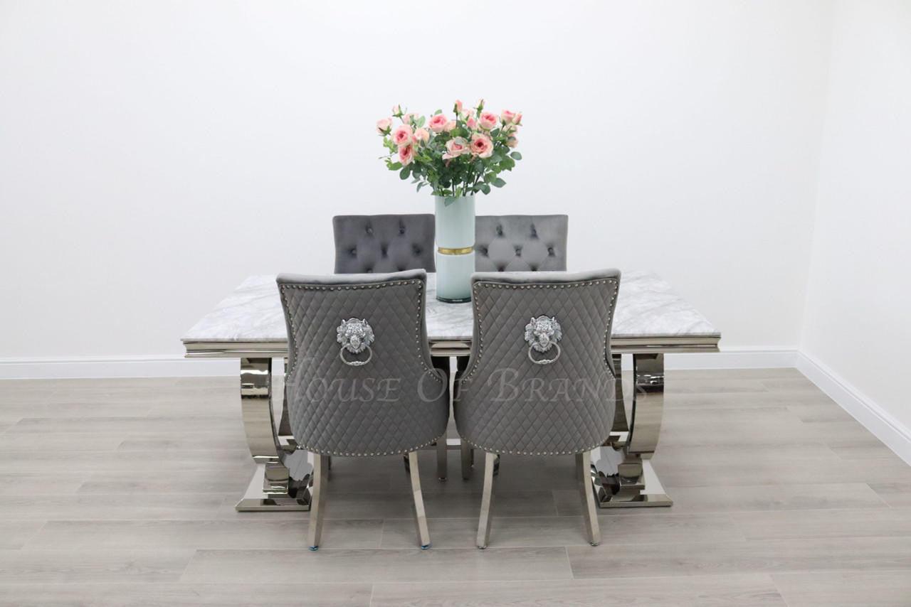 House Of Brands Venice Table and 4 Madrid Chairs