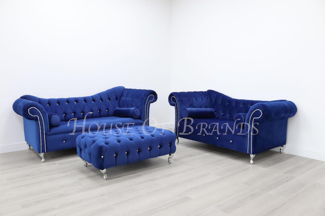 House Of Brands Upholstered Rectangular Footstool 