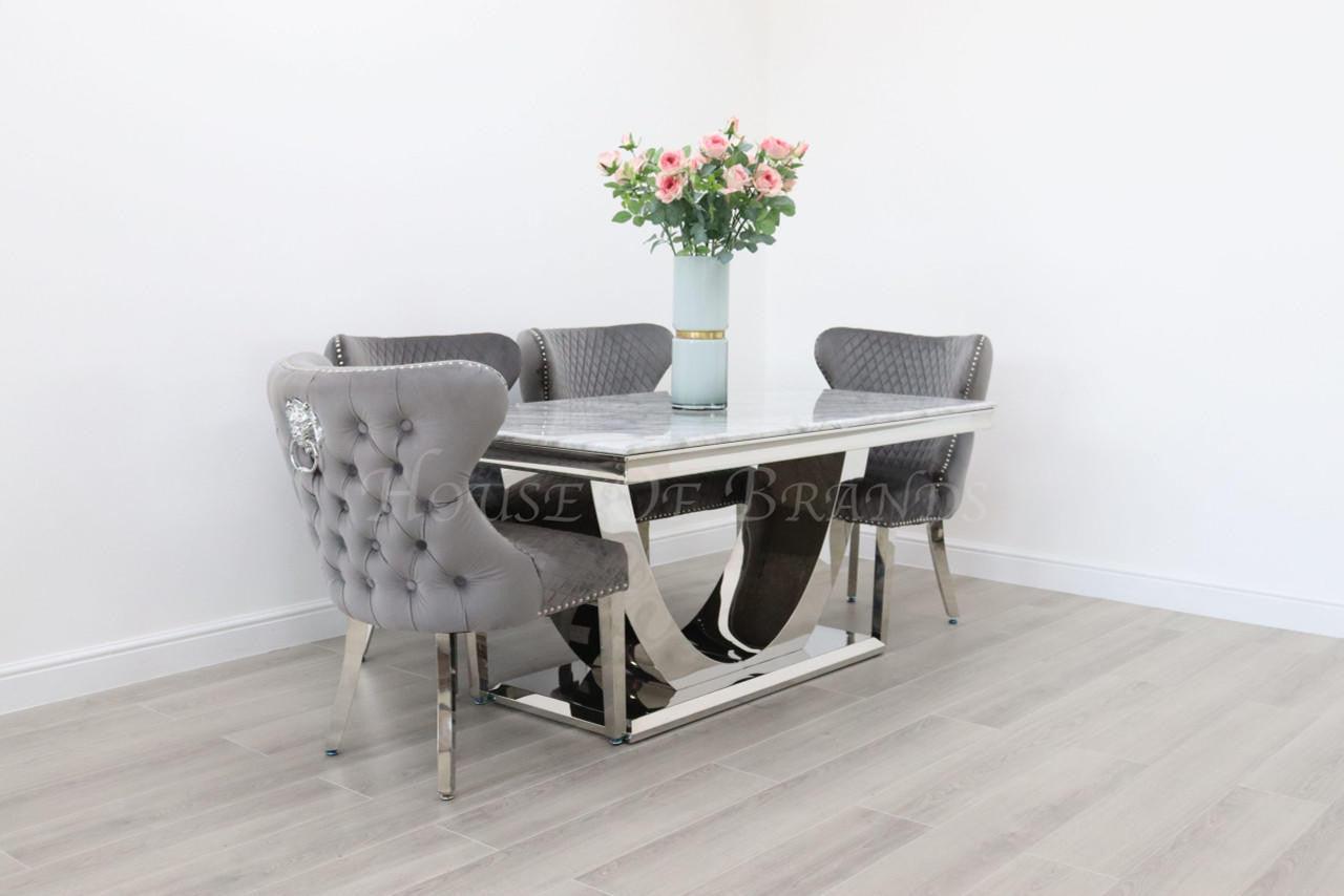 House Of Brands Naples Table andamp; 4 Valencia Chairs
