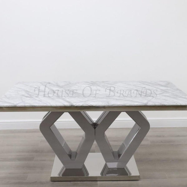 160cm Majestic Marble Dining Table