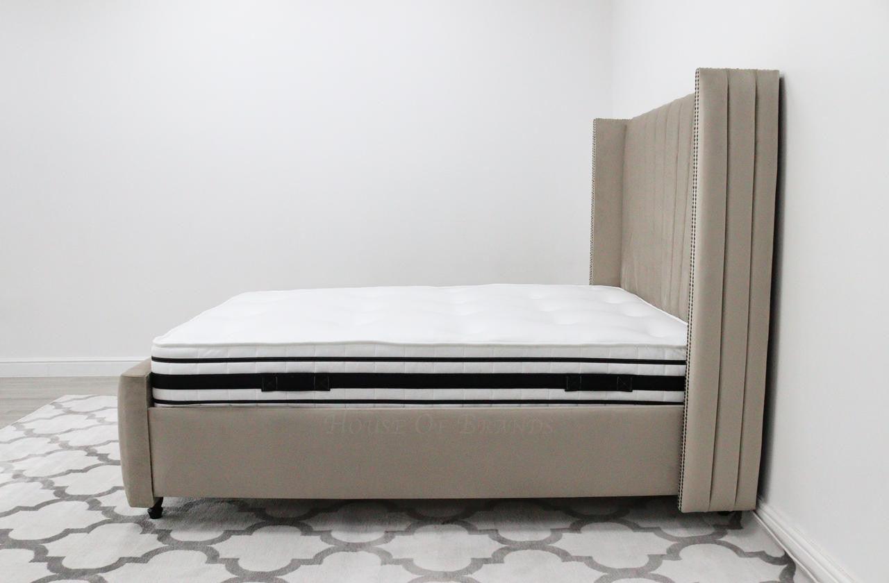 House Of Brands Los Angeles Ottoman Storage Bed 