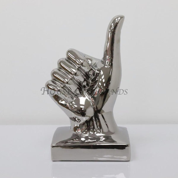 Large Thumbs Up -Silver