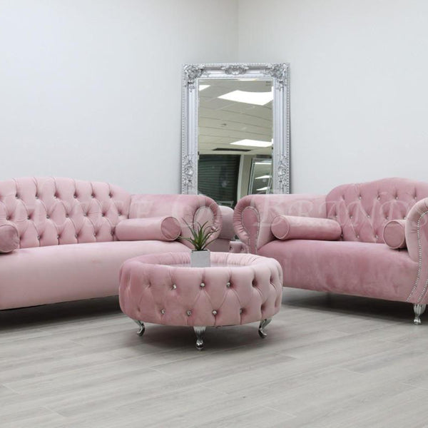 Fleur Velvet Sofa