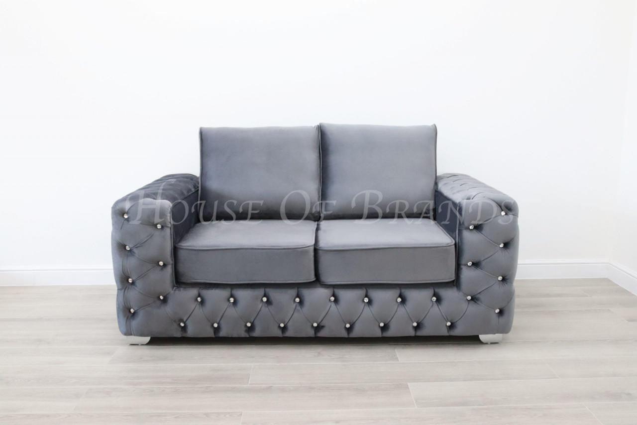 House Of Brands Anastasia Velvet Sofa