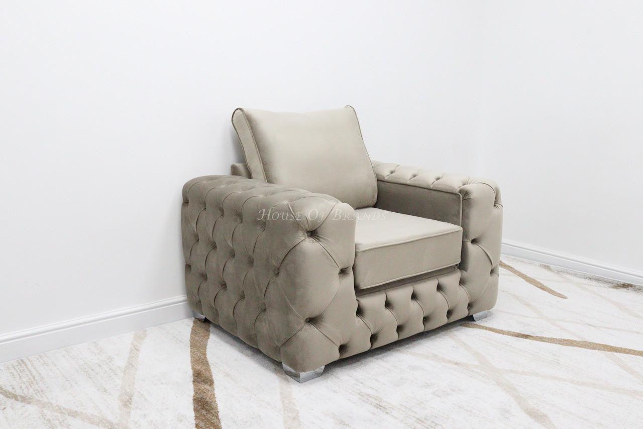 House Of Brands Anastasia Velvet Sofa 