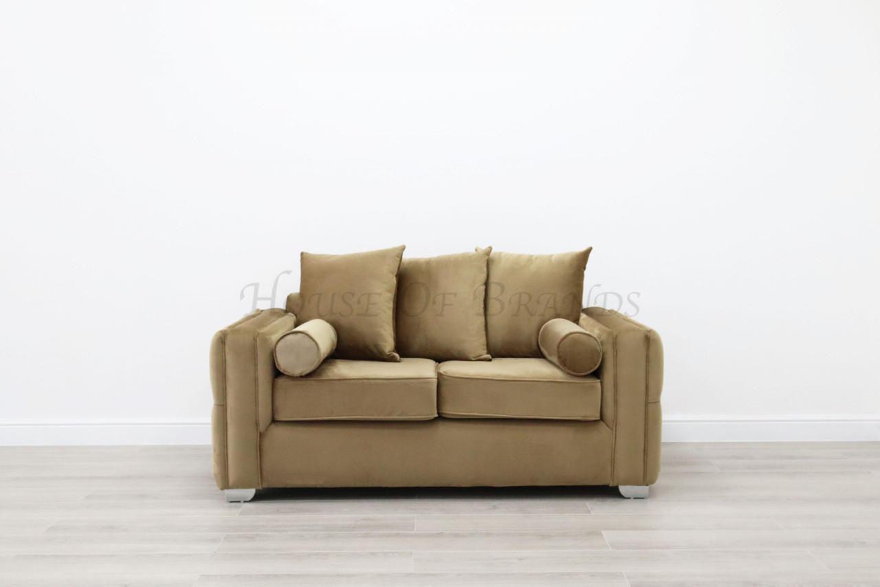 House Of Brands Capri Velvet Sofa