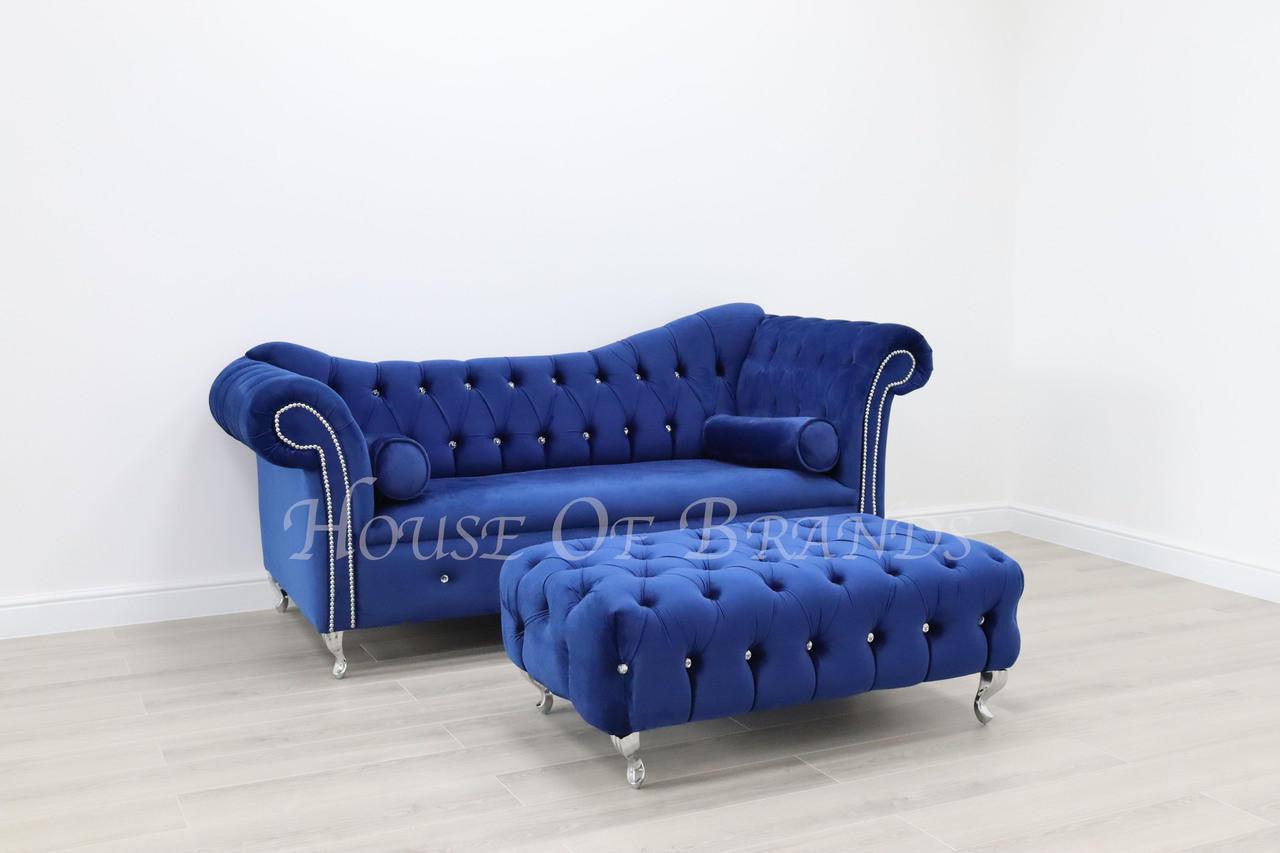 House Of Brands Upholstered Rectangular Footstool 