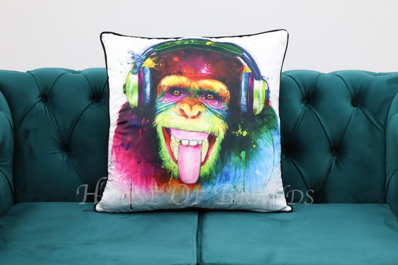 House Of Brands Pop Monkey Cushion 