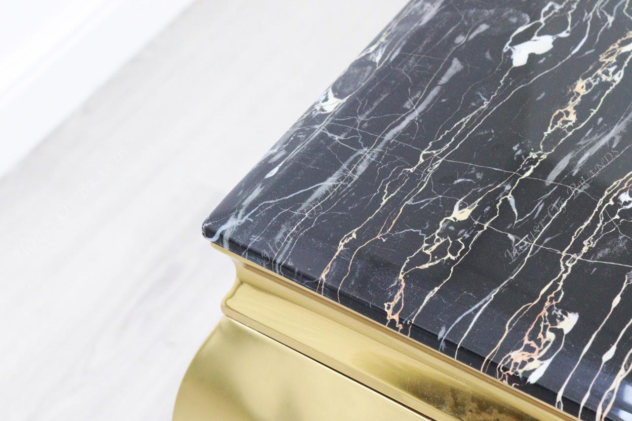 House Of Brands Rome Gold Console Table 