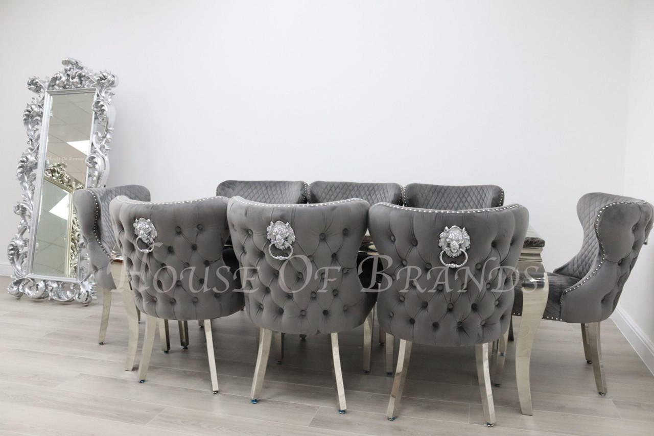 House Of Brands 2m Rome and 8 Valencia Chairs