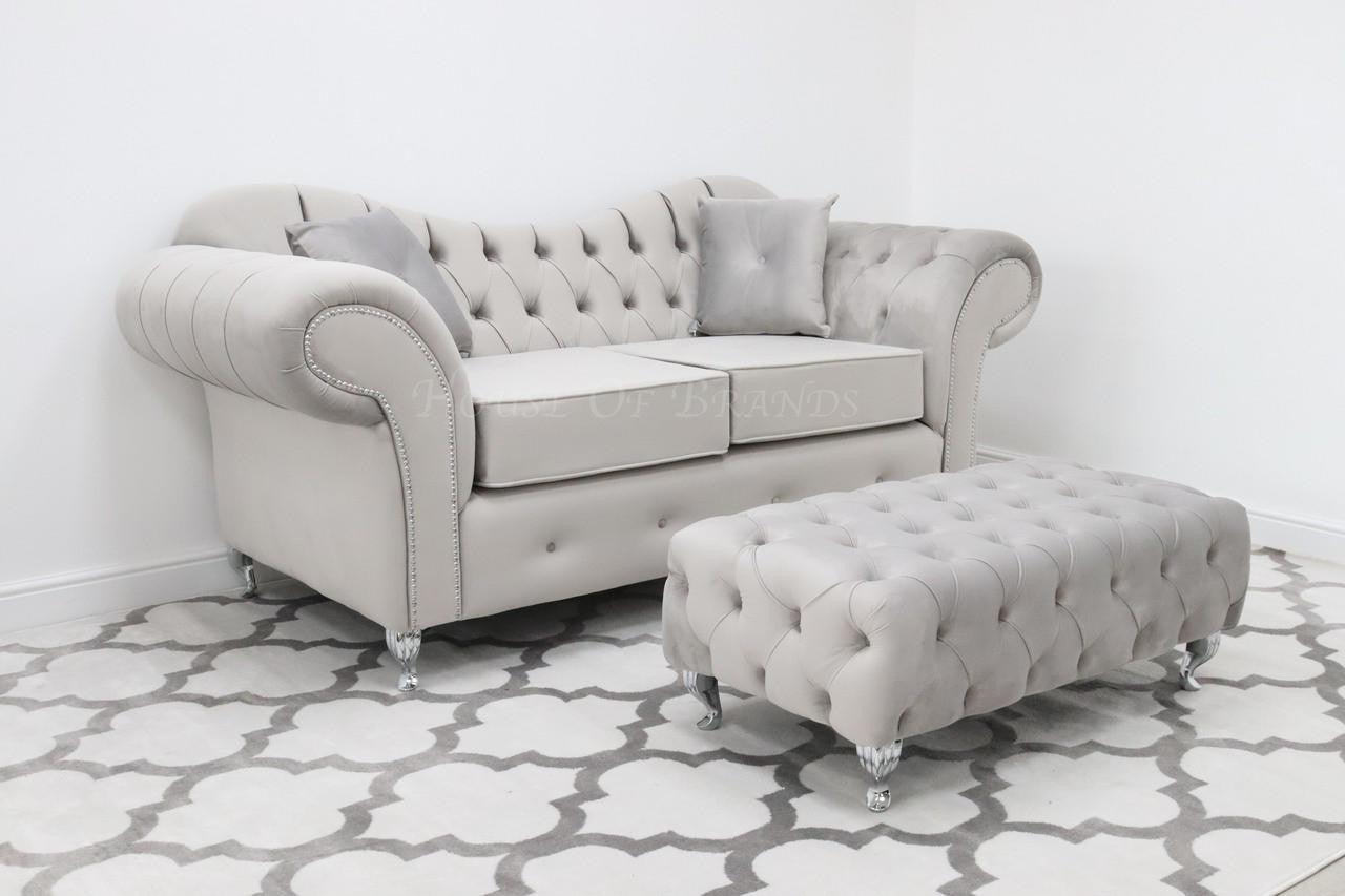 House Of Brands Upholstered Rectangular Footstool 
