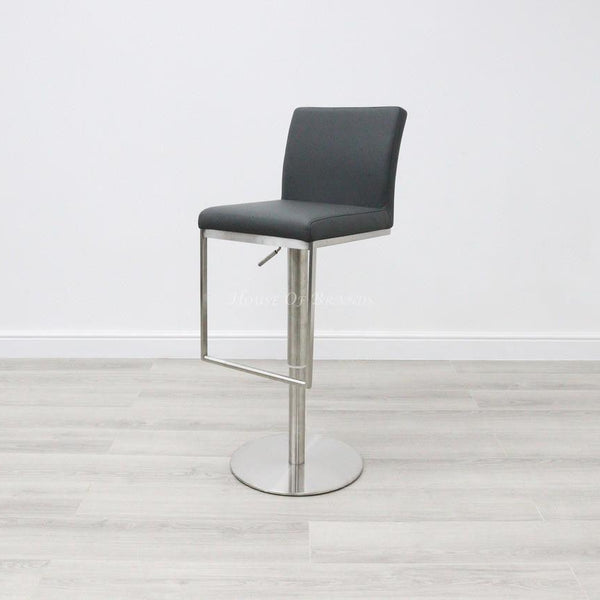 Elda Leather Barstool
