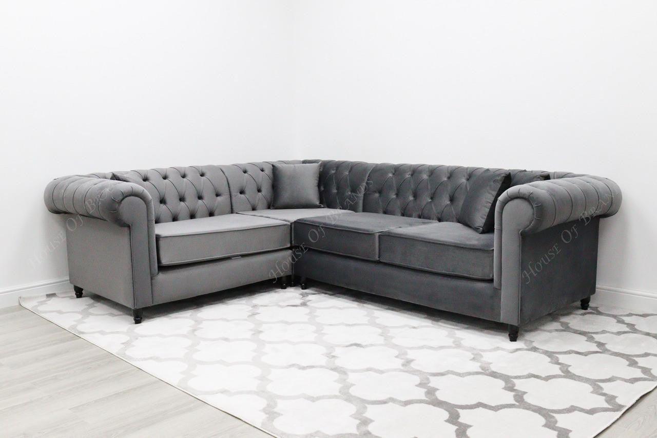 House Of Brands Chesterfield Corner Sofa 