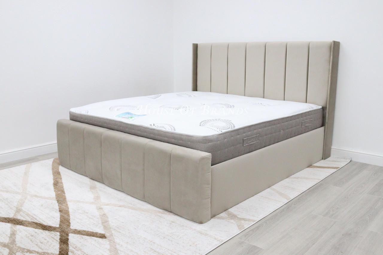 House Of Brands Ohio Winged Ottoman Storage Bed 