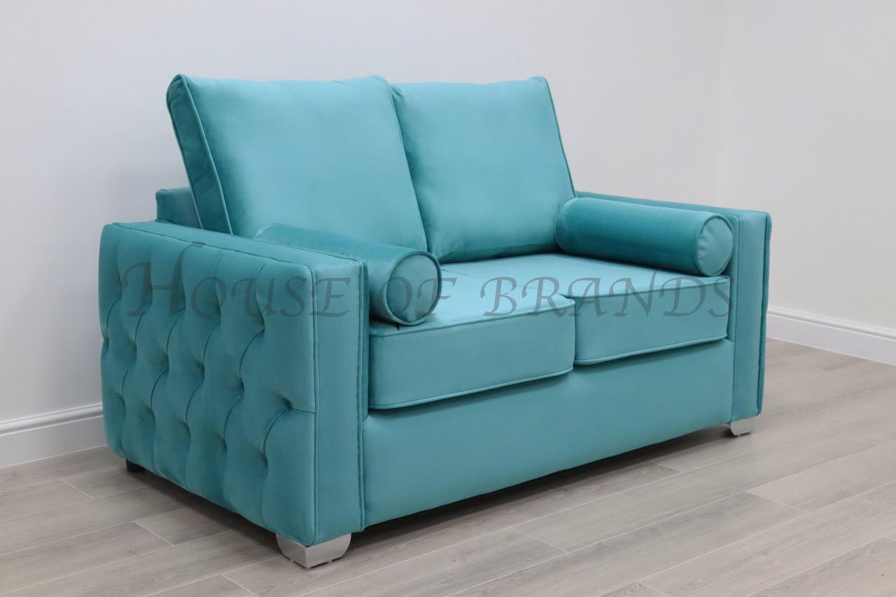House Of Brands Capri Velvet Sofa 