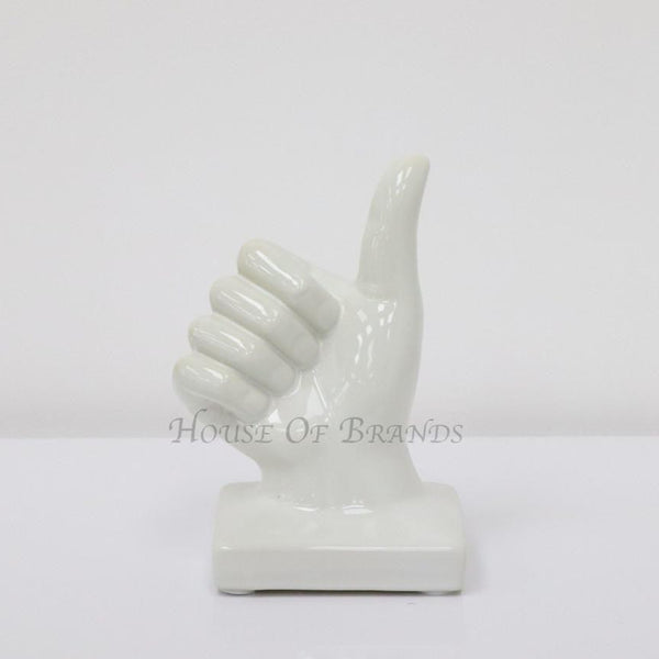 Small Thumbs Up - White