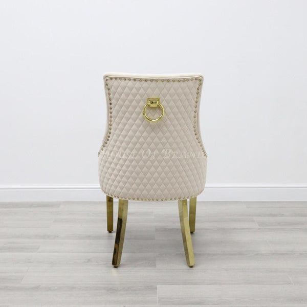 Cream & Gold Ring Majestic Chairs
