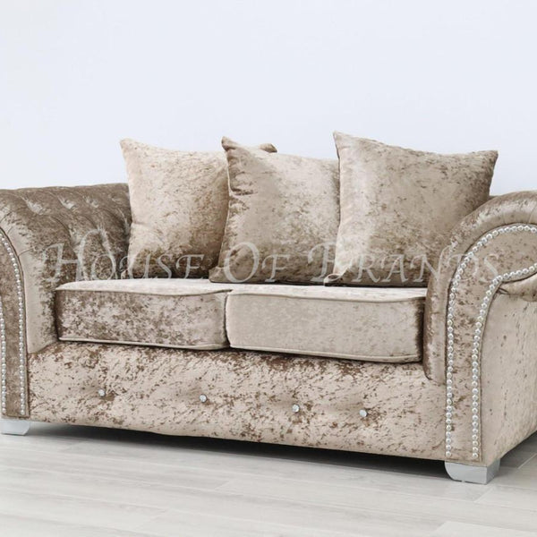 Bella Shimmer Velvet Sofa