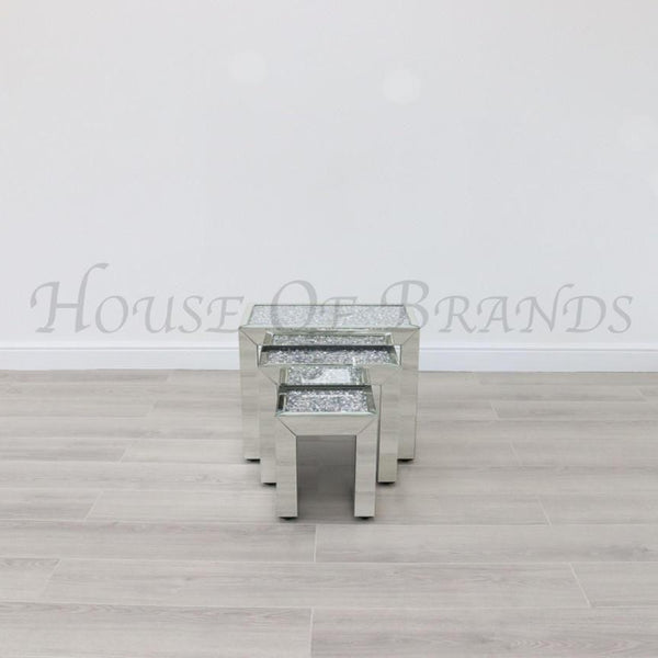 Crushed Diamond Nest Of Table