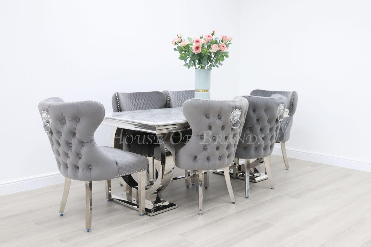House Of Brands Venice Table and 6 Valencia Chairs
