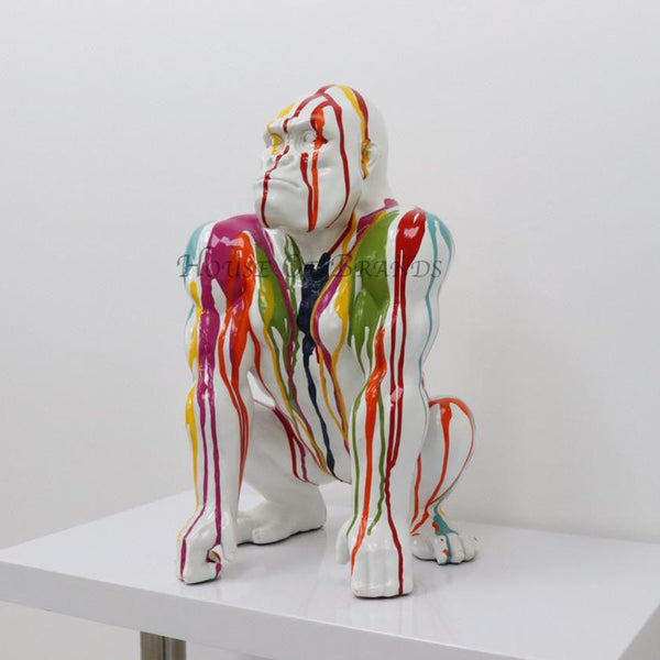 Graffiti Gorilla - White