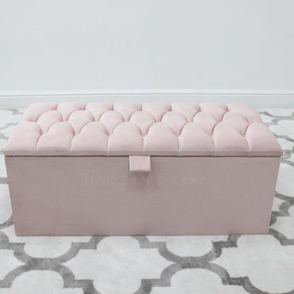 Tufted Ottoman Box