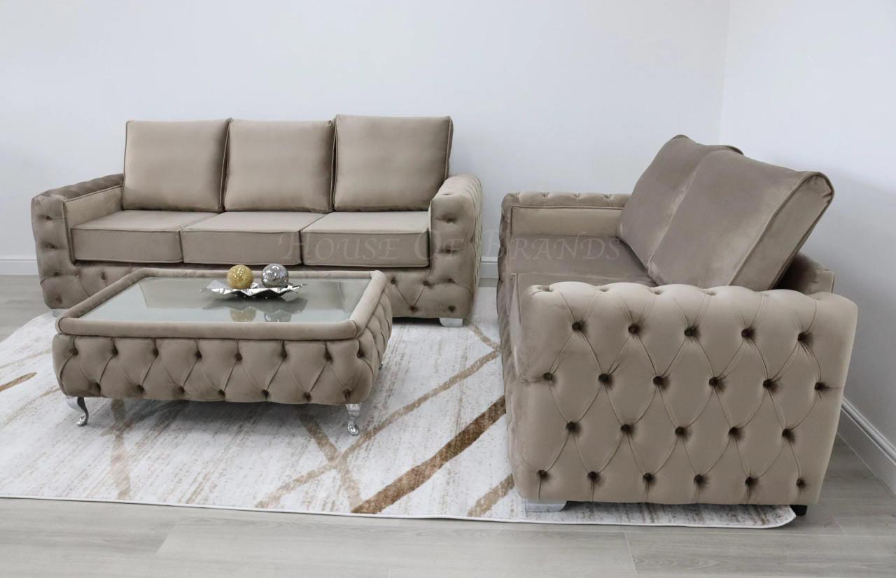 House Of Brands Anastasia Velvet Sofa