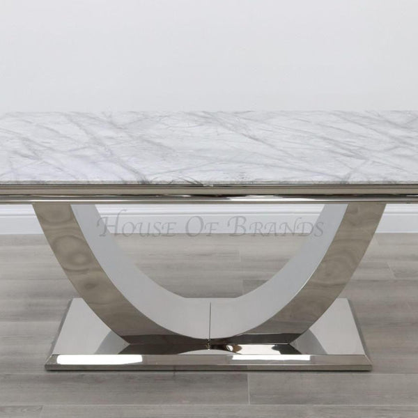 Arial Marble Dining Table