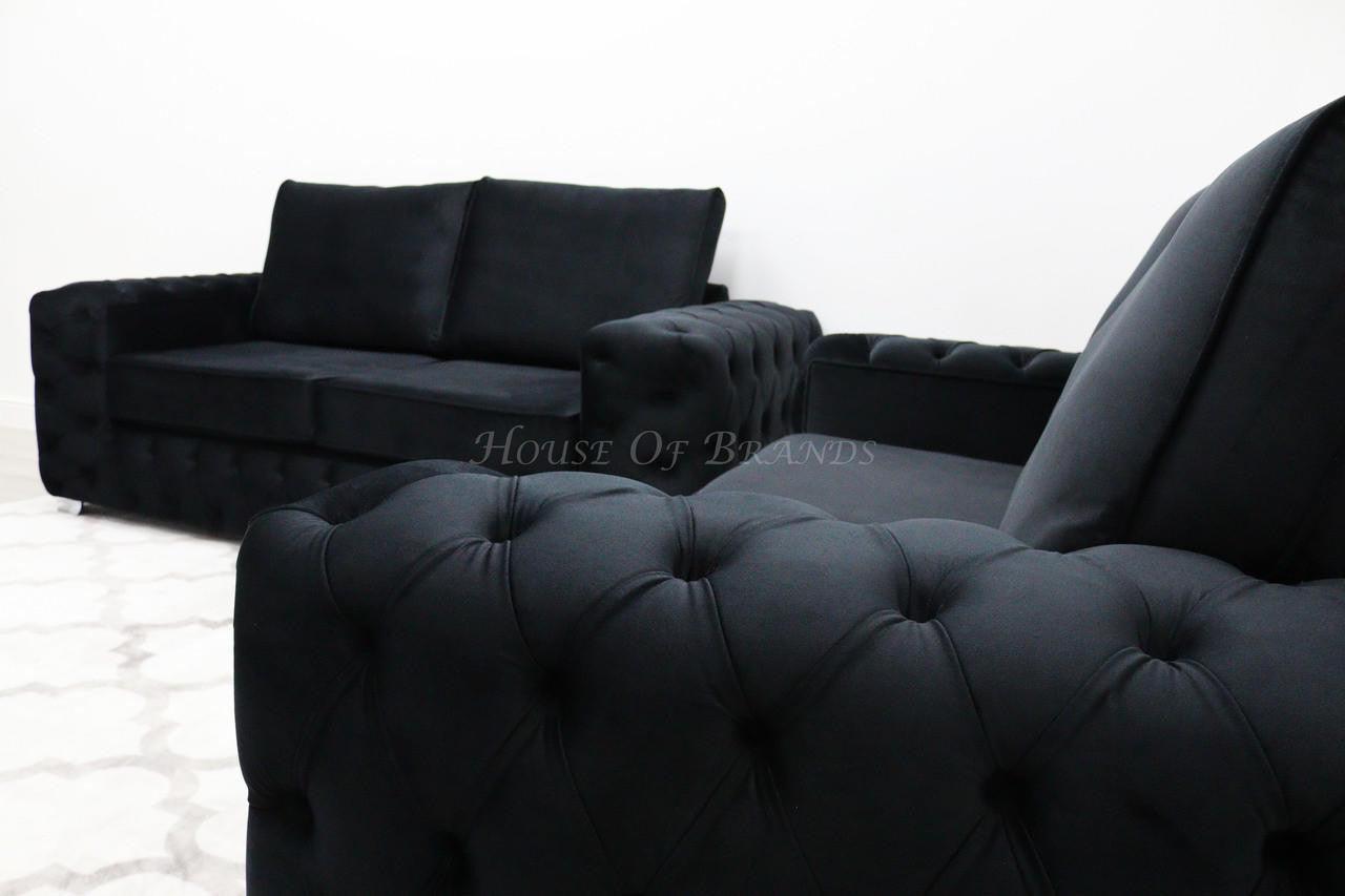House Of Brands Anastasia Velvet Sofa 