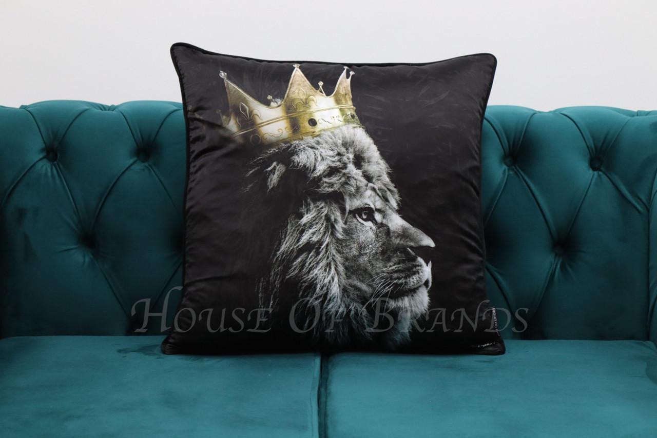 House Of Brands Lion King Black Cushion 
