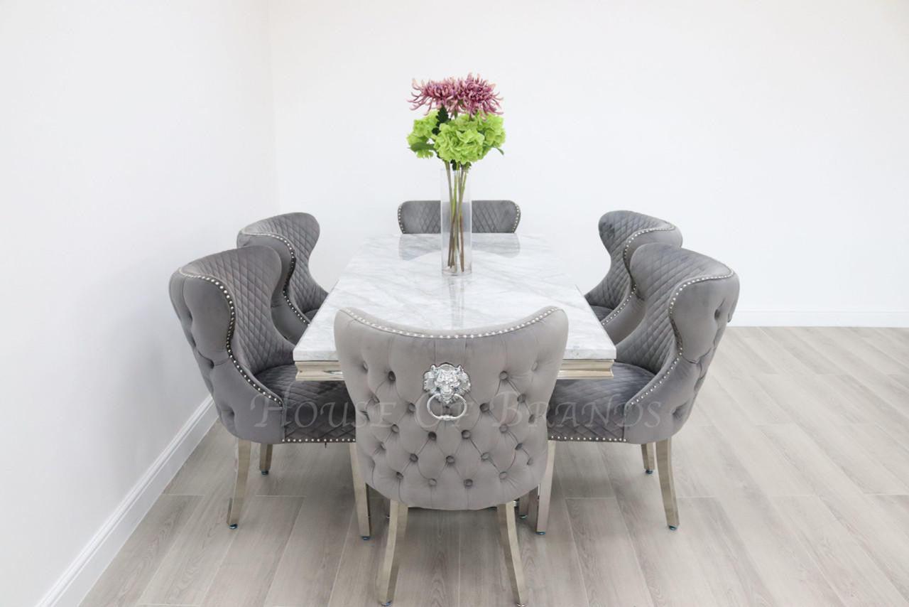 House Of Brands Sicily Table andamp; 6 Valencia Chairs